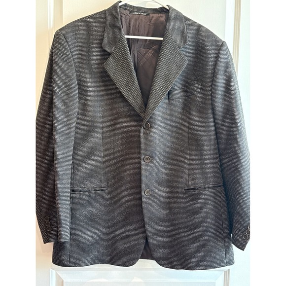 Giorgio Varalli Blazer Mens Silk Wool Sport Coat Jacket Made in Italy - Picture 1 of 9